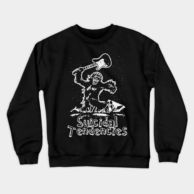 suicidal monster smash Crewneck Sweatshirt by calistoneug